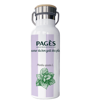 Gourde isotherme / coloris violet