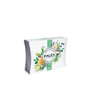 Herbal teas cardboard taster box