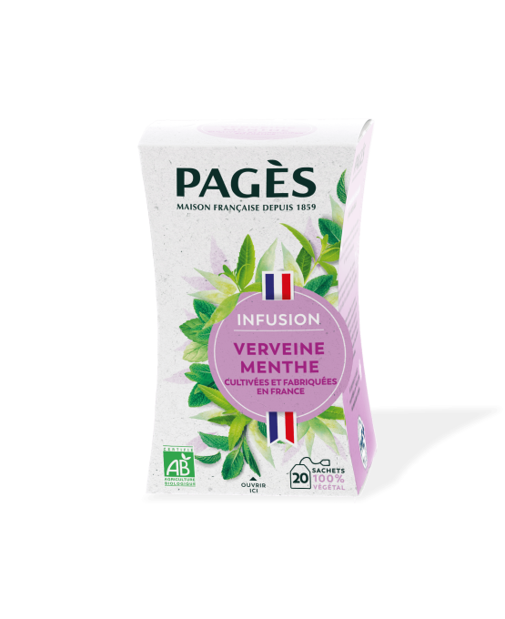 Infusion Verveine Menthe française