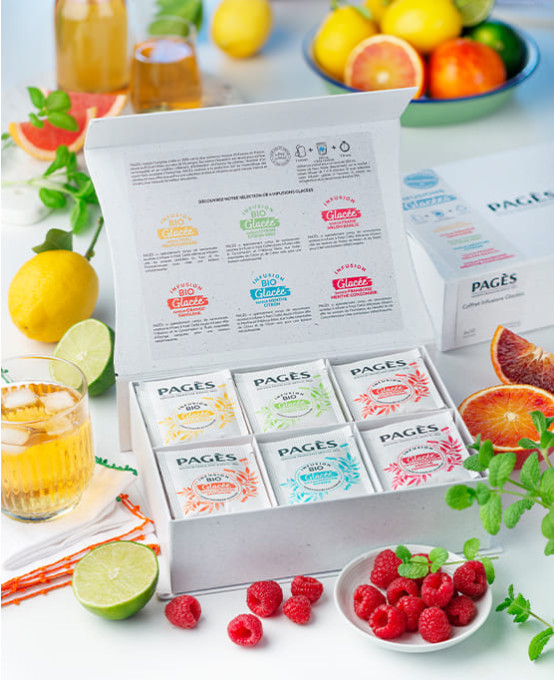 Coffret carton infusions à froid