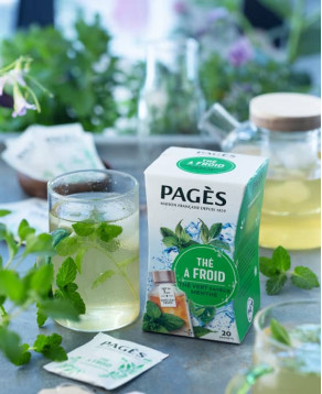 Thé à froid saveur Menthe